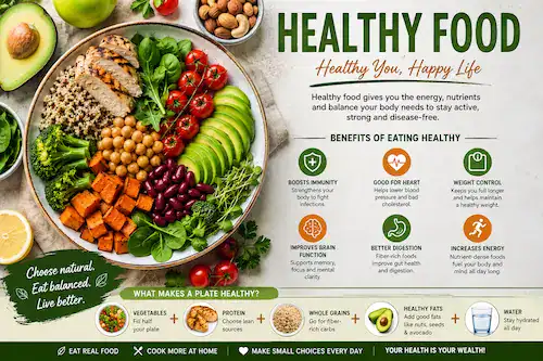Healthy Foods: A Complete Guide to Eating Better for a Healthier Life