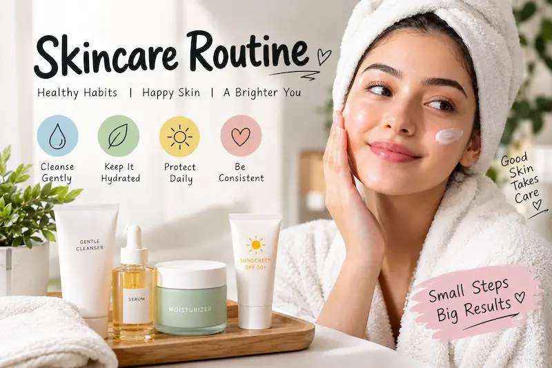 Skincare Routine: A Simple Guide to Better-Looking Skin